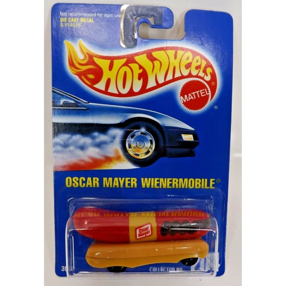 1991 Hot Wheels Blue Card Oscar Mayer Wienermobile Collector #204